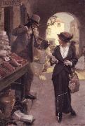 Charles Edward Chambers The Price of Love oil painting